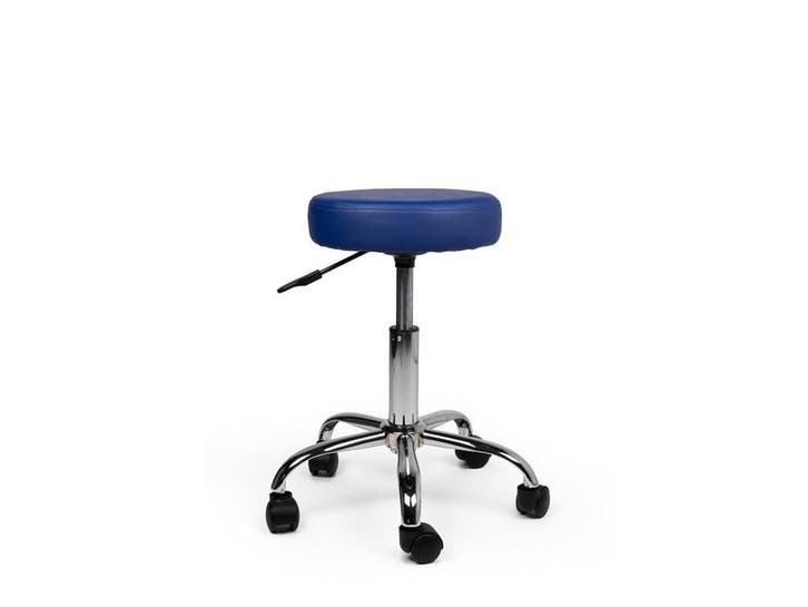 Tabouret Blauw - Lage Uitvoering, Maison & Meubles, Tabourets