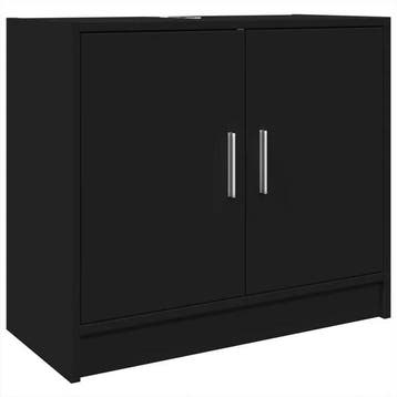 Meuble sous-lavabo noir 63x29x55cm - Retour client, Huis en Inrichting, Verzenden, Nieuw