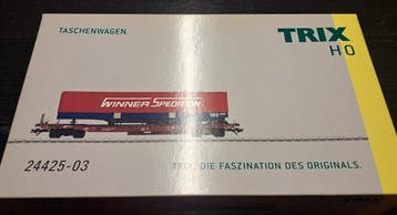 Trix H0 - 24425-03 - Modeltrein goederenwagon (1), Hobby & Loisirs créatifs
