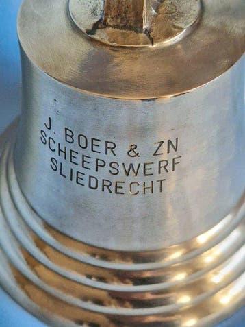 Scheepsbel - J. De Boer & Zonen / M.J.IMPALA - Brons,