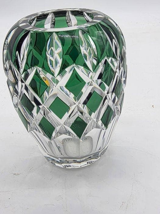 Val Saint Lambert - Vaas - Kristal, Antiek en Kunst, Antiek | Glaswerk en Kristal