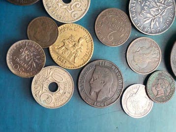 Frankrijk. Lot de 31 Monnaies Françaises. dont Royales,