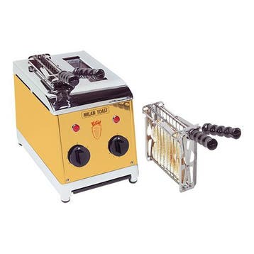 Tosti-apparaat goud (cap.2st.) | 230V | 180x300x300(h)mm, Verzenden, Nieuw in verpakking