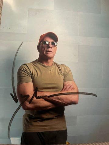 Jean Claude Van Damme - Signed in person (2024) - Jcvd photo, Nieuw
