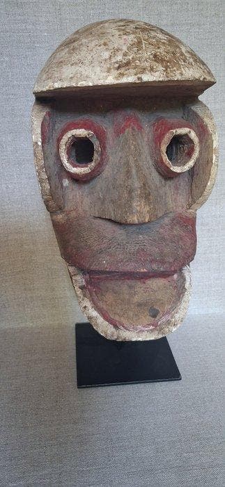 Houten masker - Kaogle - kraan - Ivoorkust