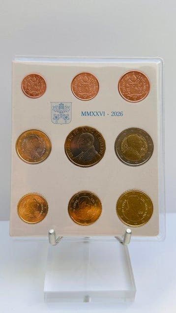 Vaticaan. Year Set (BU) 2026 Emissione Speciale (Zonder