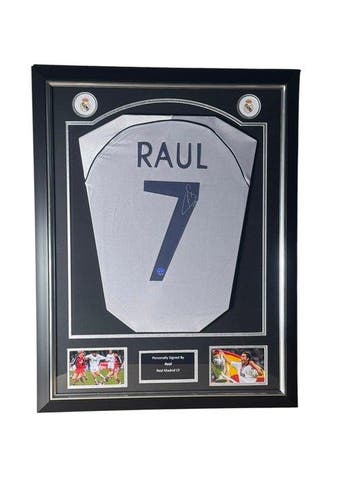Real Madrid - Europese voetbal competitie - Raul - Premium
