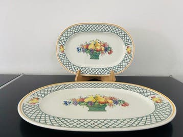 Villeroy & Boch - Schaal (2) - Winkelwagen - Vitro-Porzellan, Antiek en Kunst