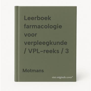 Leerboek farmacologie voor verpleegkunde / VPL-reeks / 3, Verzenden, Zo goed als nieuw, Motmans
