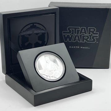 Niue. 2 Dollars 2018 - Star Wars: Darth Maul - 1 oz Silver