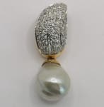 Pendentif - 18 carats Or jaune - Diamant