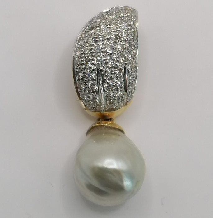 Pendentif - 18 carats Or jaune - Diamant, Bijoux, Sacs & Beauté, Bijoux anciens