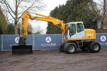 Veiling: Wielgraafmachine Atlas 1404 Diesel 75kW 2000, Ophalen