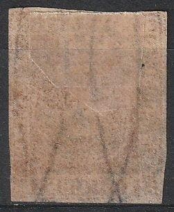 Italiaanse oude staten - Toscane - 80 c. - Carminio -