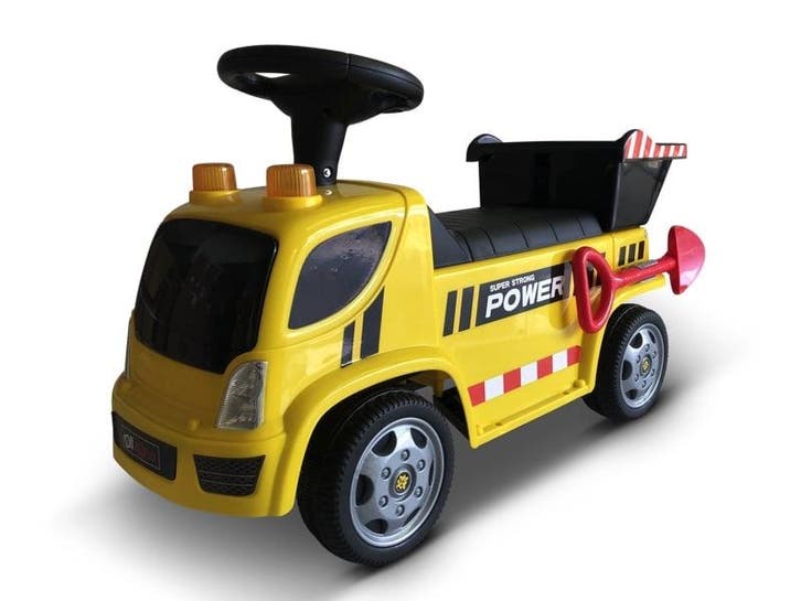 ROLLZONE loopauto vrachtwagen voor wegwerkzaamheden, Enfants & Bébés, Jouets | Extérieur | Véhicules & Draisiennes, Enlèvement ou Envoi