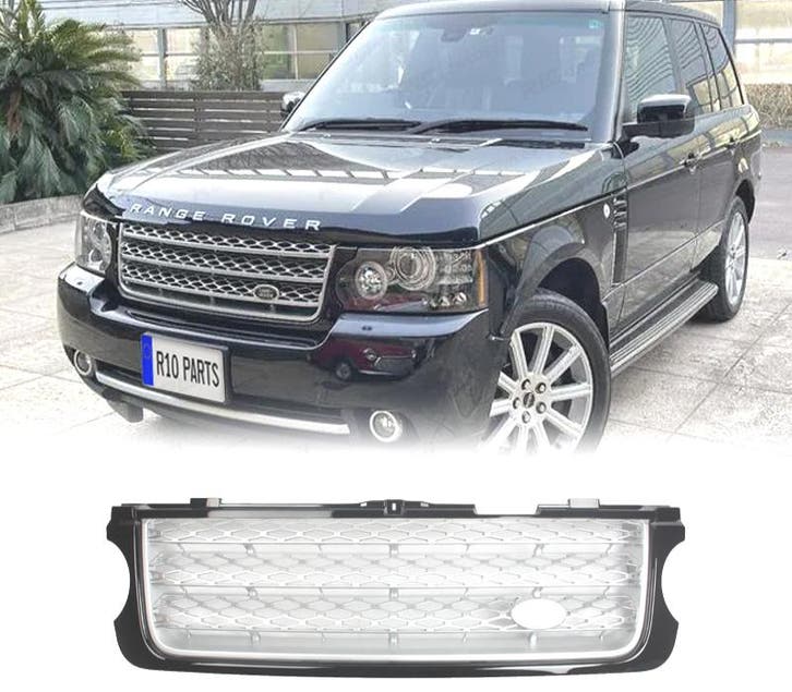 GRILLE POUR RANGE ROVER VOGUE 10-12 LOOK OEM NOIR BRILLANT A, Auto-onderdelen, Carrosserie, Verzenden