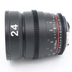 Samyang 24mm T1.5 ED AS IF UMC Nikon VDSLR | Occasion, Ophalen of Verzenden, Nieuw