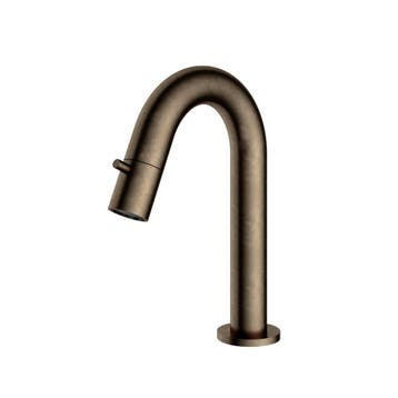 Fonteinkraan Hotbath Dude 1-knop gebogen 19.3 cm Rond, Ophalen of Verzenden, Nieuw, Kraan