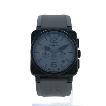 Bell & Ross - BR03-94 Chronograph Date - BR03-94-S - Heren -, Nieuw