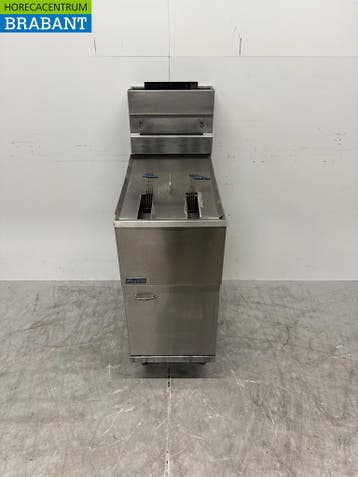 Friteuse Pitco en acier inoxydable 18 litres GAS, Verzenden