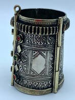 Argent - Bracelet - Bracelet manchette Old Hazara, 163 g