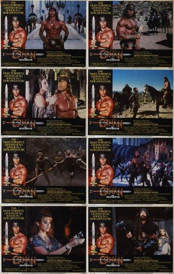 unknown - Conan the Destroyer - Original US One Sheet &, Nieuw