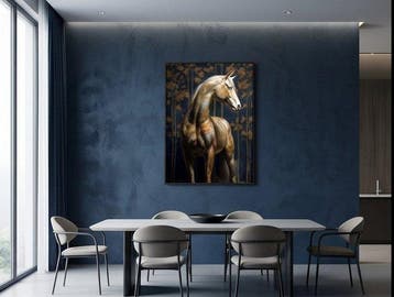 Yamila - Corcel Majestuoso: El Arte del Oro