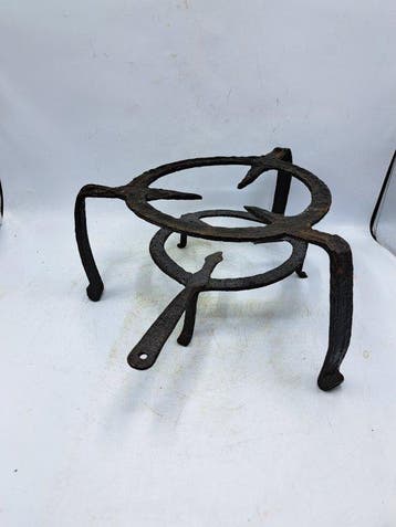 Poêle portable - Pannen Treeft cheminée ouverte - Fer forgé
