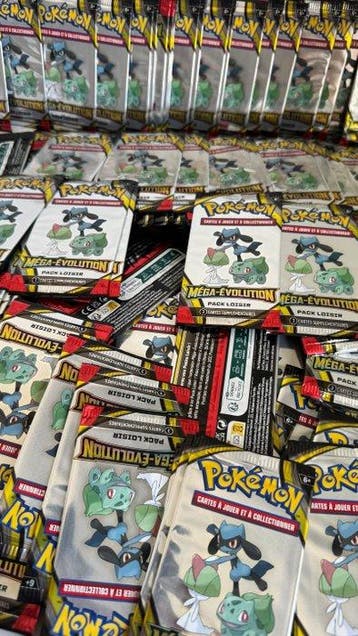 Pokémon - 25 Booster pack - Pokémon TCG Méga-Évolution Pack