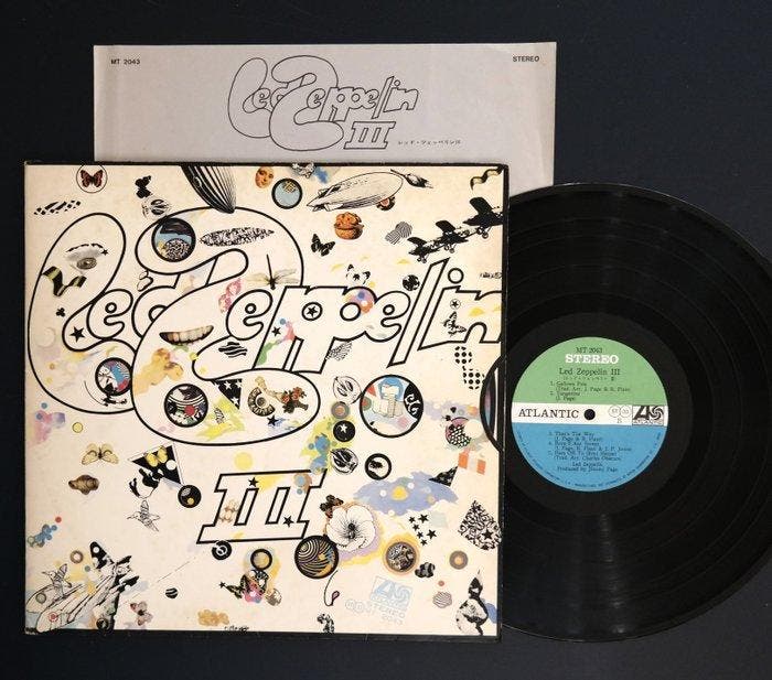 Led Zeppelin - III / Led Zeppelin’s Acoustic and Progressive, Cd's en Dvd's, Vinyl Singles