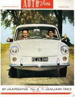 1963 AUTOVISIE MAGAZINE 02 NEDERLANDS, Ophalen of Verzenden