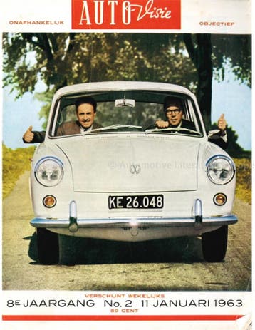 1963 AUTOVISIE MAGAZINE 02 NEDERLANDS, Ophalen of Verzenden, Nieuw