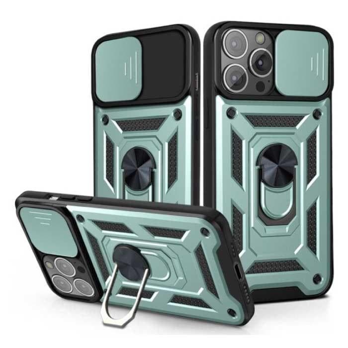iPhone 13 Mini - Armor Hoesje met Kickstand en Camera, Telecommunicatie, Mobiele telefoons | Hoesjes en Screenprotectors | Apple iPhone