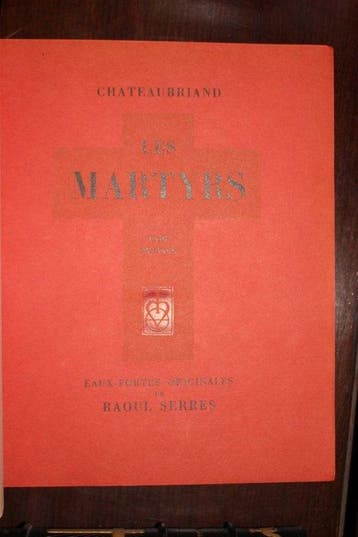 Chateaubriand ; Raoul Serres - Les Martyrs - Superbe reliure
