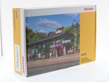 Schaal H0 Vollmer 43559 Perron Baden-Baden Bouwpakket #5338, Ophalen of Verzenden, Nieuw, Brug, Tunnel of Gebouw, Analoog