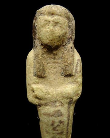 Oud-Egyptisch - Oushebti ingeschreven op naam van Dit-Mery -