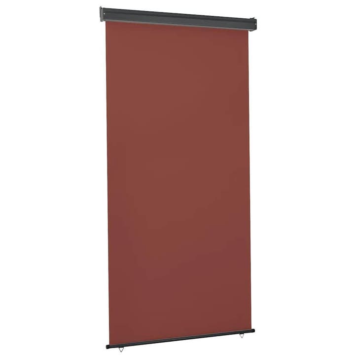 vidaXL Balkonscherm 125x250 cm bruin, Tuin en Terras, Parasols, Nieuw, Verzenden