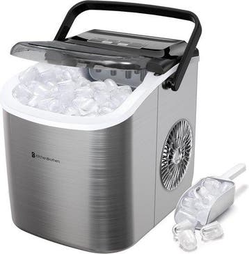 2dekans | KitchenBrothers IJsblokjesmachine - 1.2L - 7-10, Ophalen of Verzenden