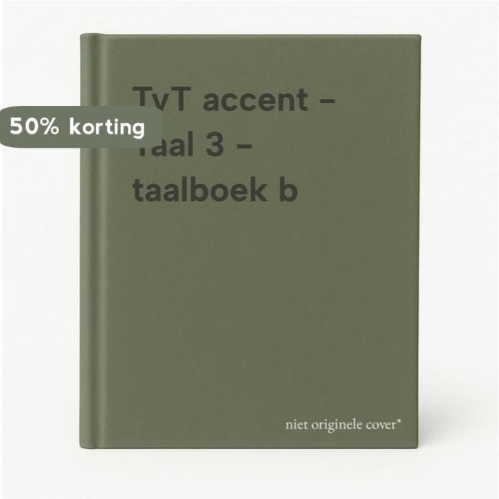 TvT accent - Taal 3 - taalboek b 9789030656265, Boeken, Schoolboeken, Gelezen, Verzenden
