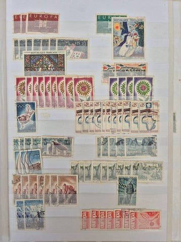 Frankrijk 1963/2009 - Verzameling postzegels tussen nr. 1396, Gestempeld