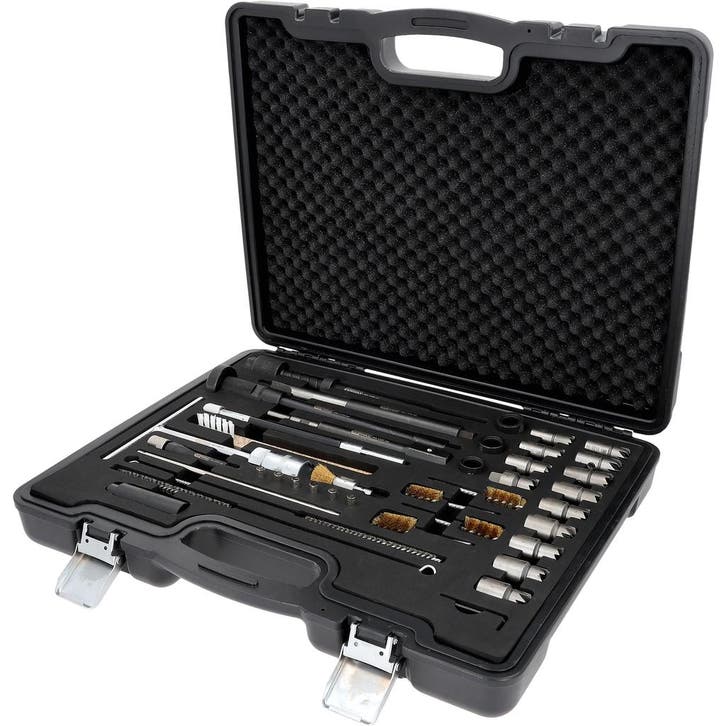 KS Tools Injector Brandplaat Reinigingsset 40-delig, Auto diversen, Autogereedschap, Nieuw, Verzenden