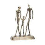 Beeldje - Family with child - Brons, Antiek en Kunst