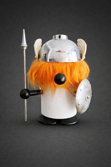 OTF (Old Timer Ferrari) - Enea Ferrari - Tafellamp - Olaf de, Antiquités & Art, Antiquités | Éclairage