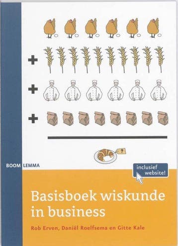 Basisboek wiskunde in business - Erven, Boeken, Verzenden, Nieuw