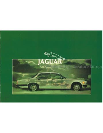 1984 JAGUAR XJ SERIES III BROCHURE NEDERLANDS