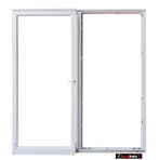 PSK Kiepschuifraam Drutex b.250 x h.215cm Wit, Ophalen of Verzenden, Schuifpui