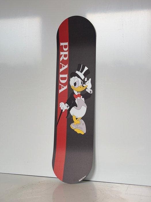 Rob VanMore - Skating by Prada x Scrooge, Antiquités & Art, Art | Objets design