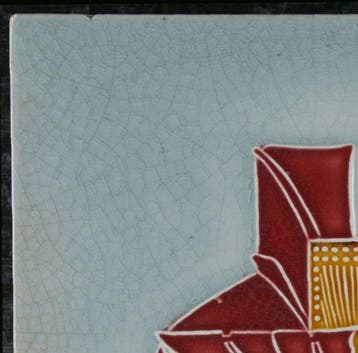 Jugendstil Tegel - Boizenburger Wandplattenfabrik - Art