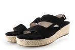 Dolcis Sandalen in maat 41 Zwart, Verzenden, Sandalen of Muiltjes
