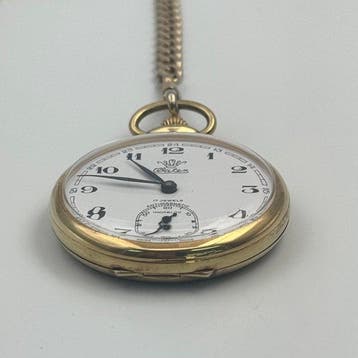 WATEX - Other - Open Face Pocket Watch With Small Seconds